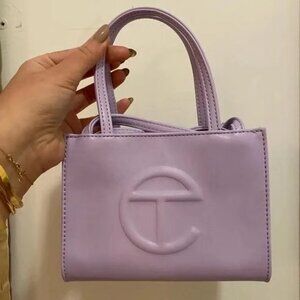 Telfar Small Light Purple Shopping Bag